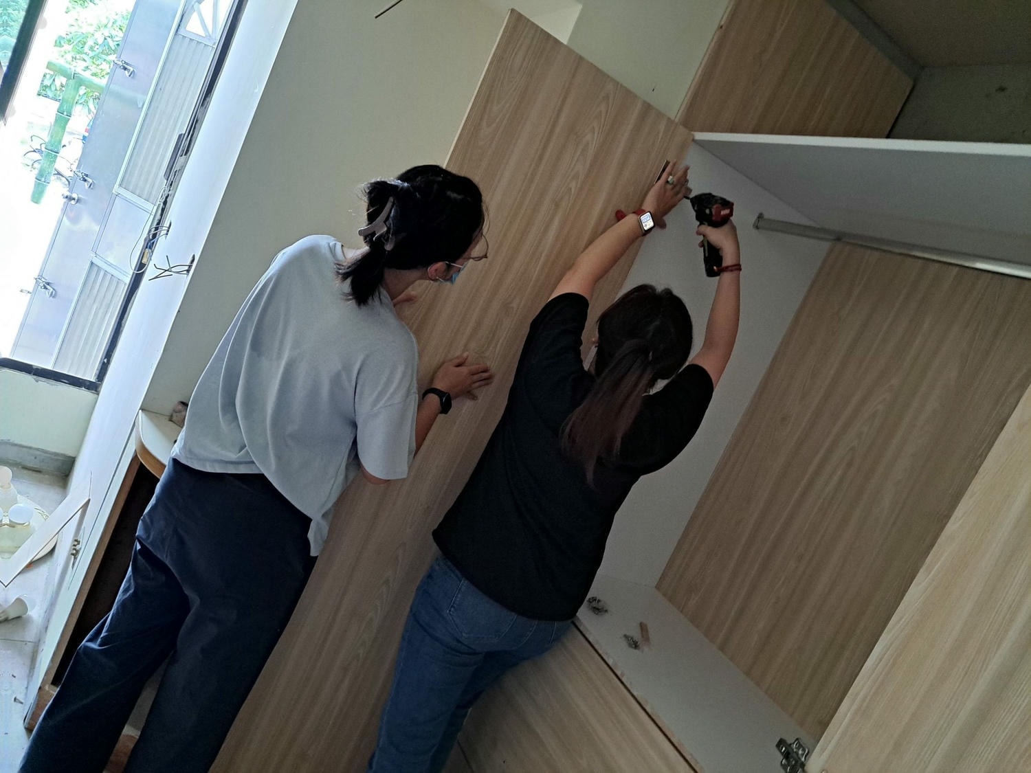 【台北裝潢】北投老屋翻新案場~木工櫃子重新訂做│唐莊企業有限公司│木居手作工坊 - 第26張圖 26