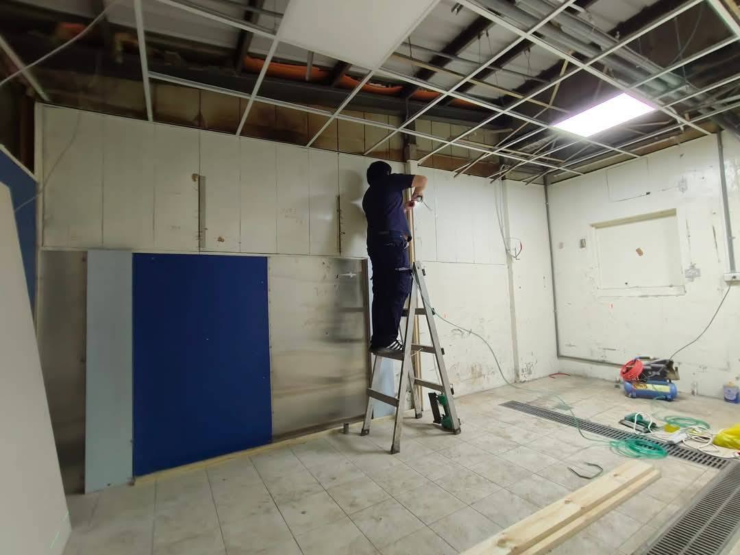 【台北裝潢】藍公館正宗四川麻辣鍋~店內木工裝潢│唐莊企業有限公司│木居手作工坊 - 第4張圖 5