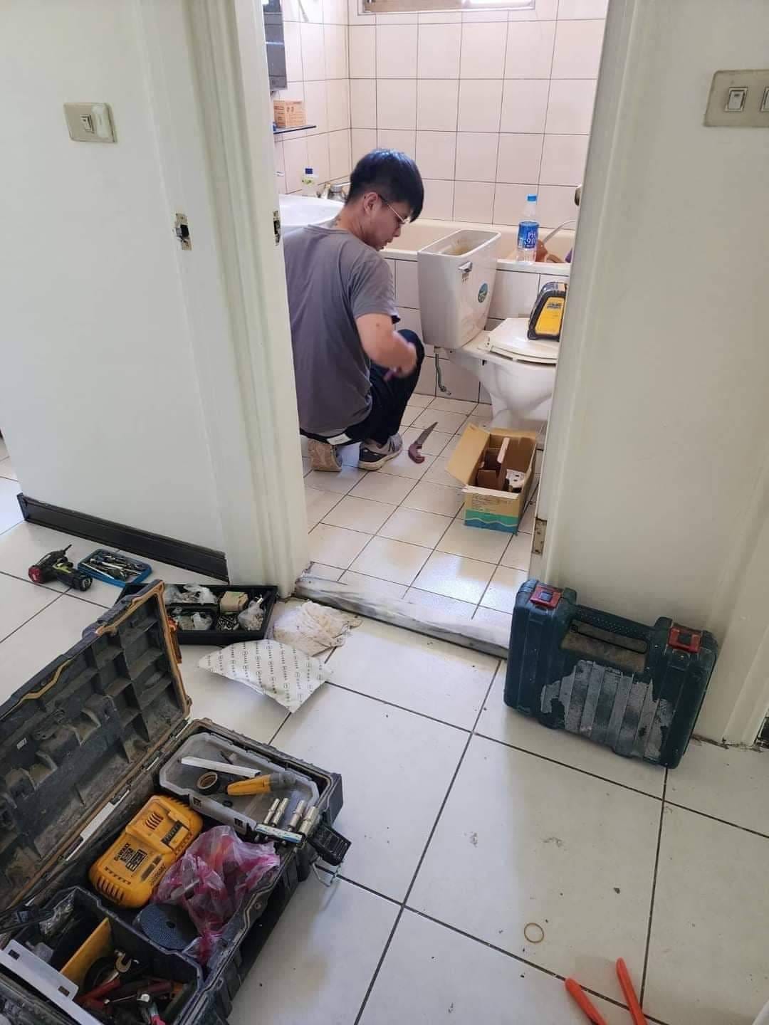 【新北裝潢】土城住家天花板拆除~衛浴設備更新│全室油漆工程│木工裝潢│唐莊企業有限公司│木居手作工坊 - 第9張圖 9