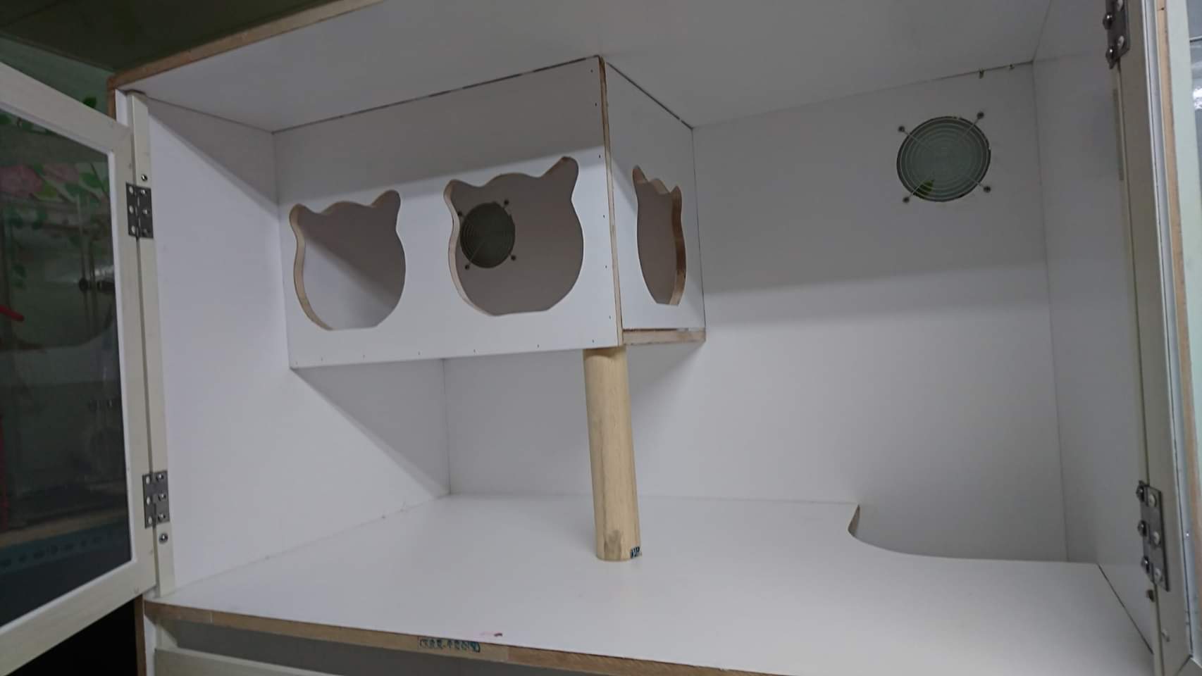 【客製化商品】各種大型貓櫃~貓咪豪華複合式活動櫃│木工構圖設計│唐莊企業有限公司│木居手作工坊 - 第3張圖 5