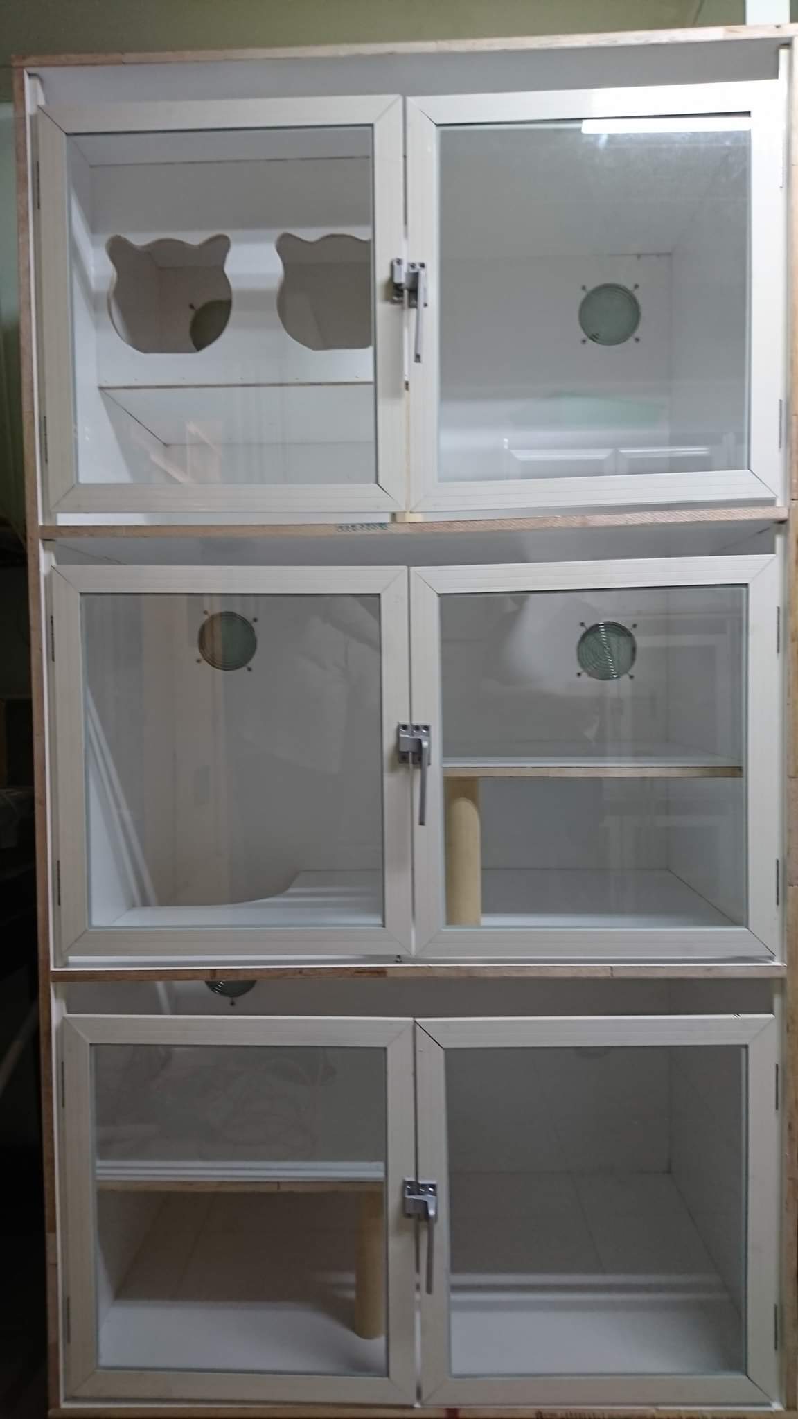 【客製化商品】各種大型貓櫃~貓咪豪華複合式活動櫃│木工構圖設計│唐莊企業有限公司│木居手作工坊 - 第7張圖 9